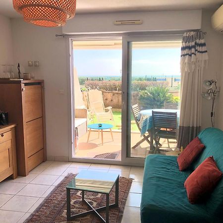 Le Jardin De La Plage - T2 - Terrasse Jardin 30M2 - Piscine - Clim- Wifi -Parking Canet-en-Roussillon Bagian luar foto